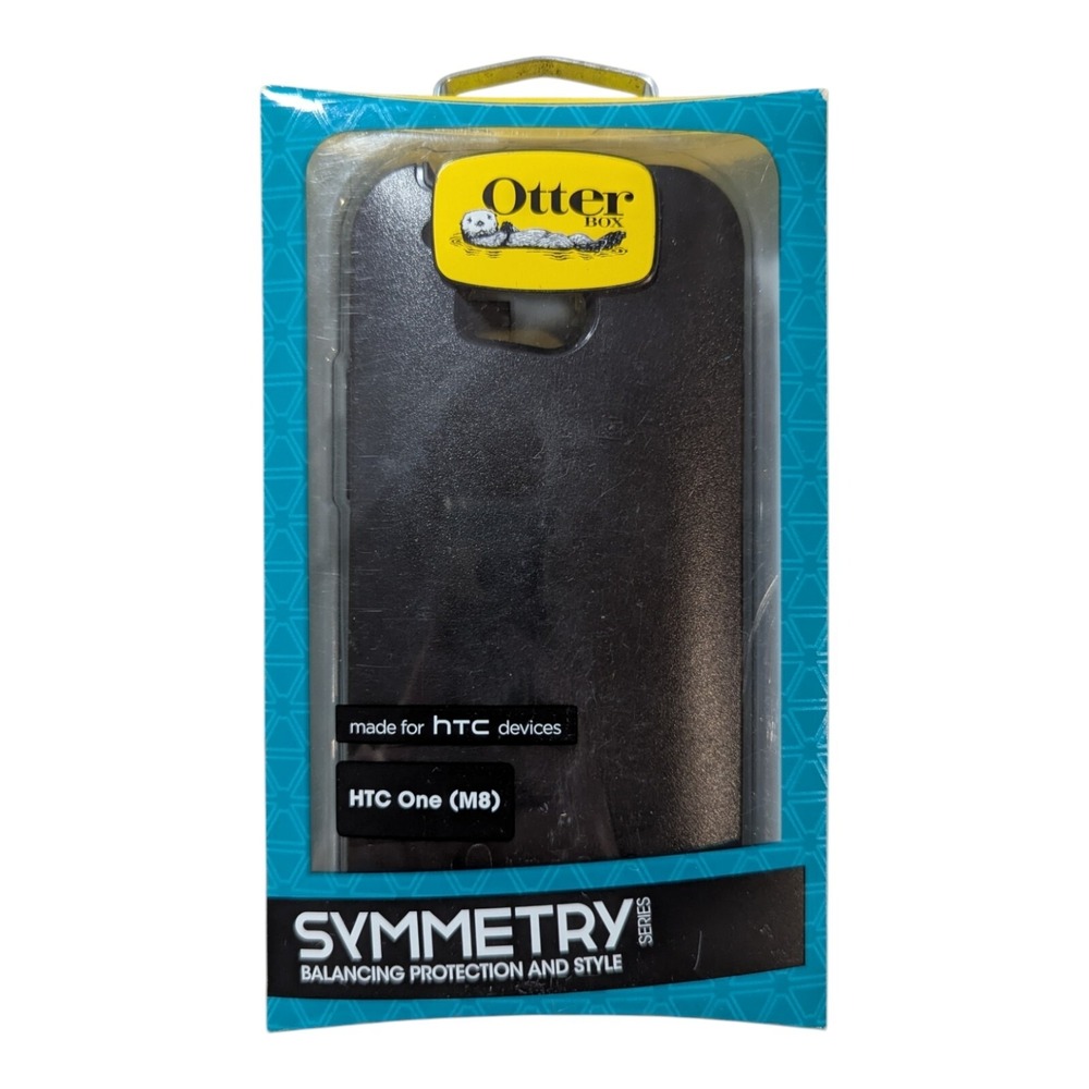 H3. OtterBox Symmetry Series Case for HTC One (M8) - Black
